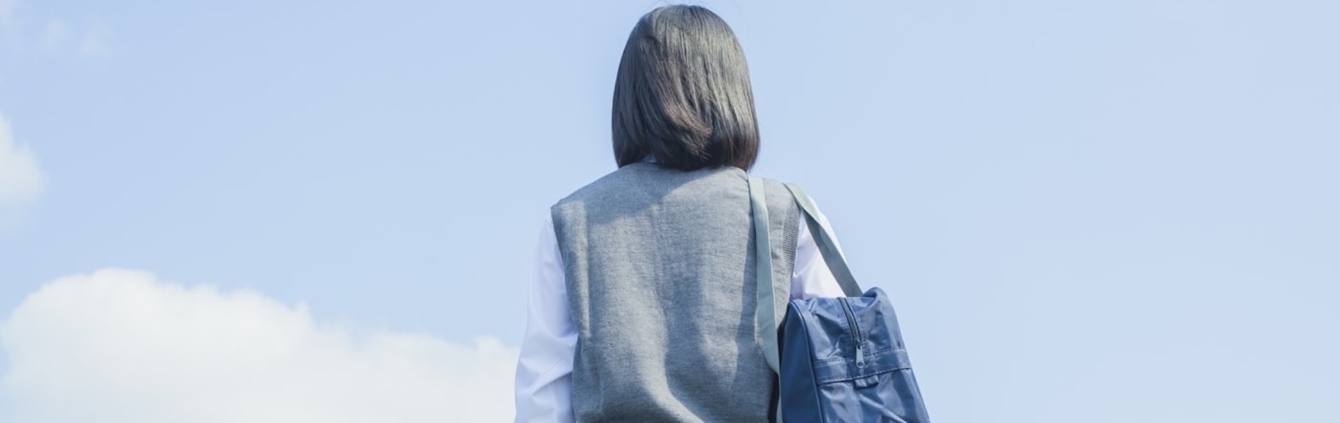 再登校する子どものイメージ
